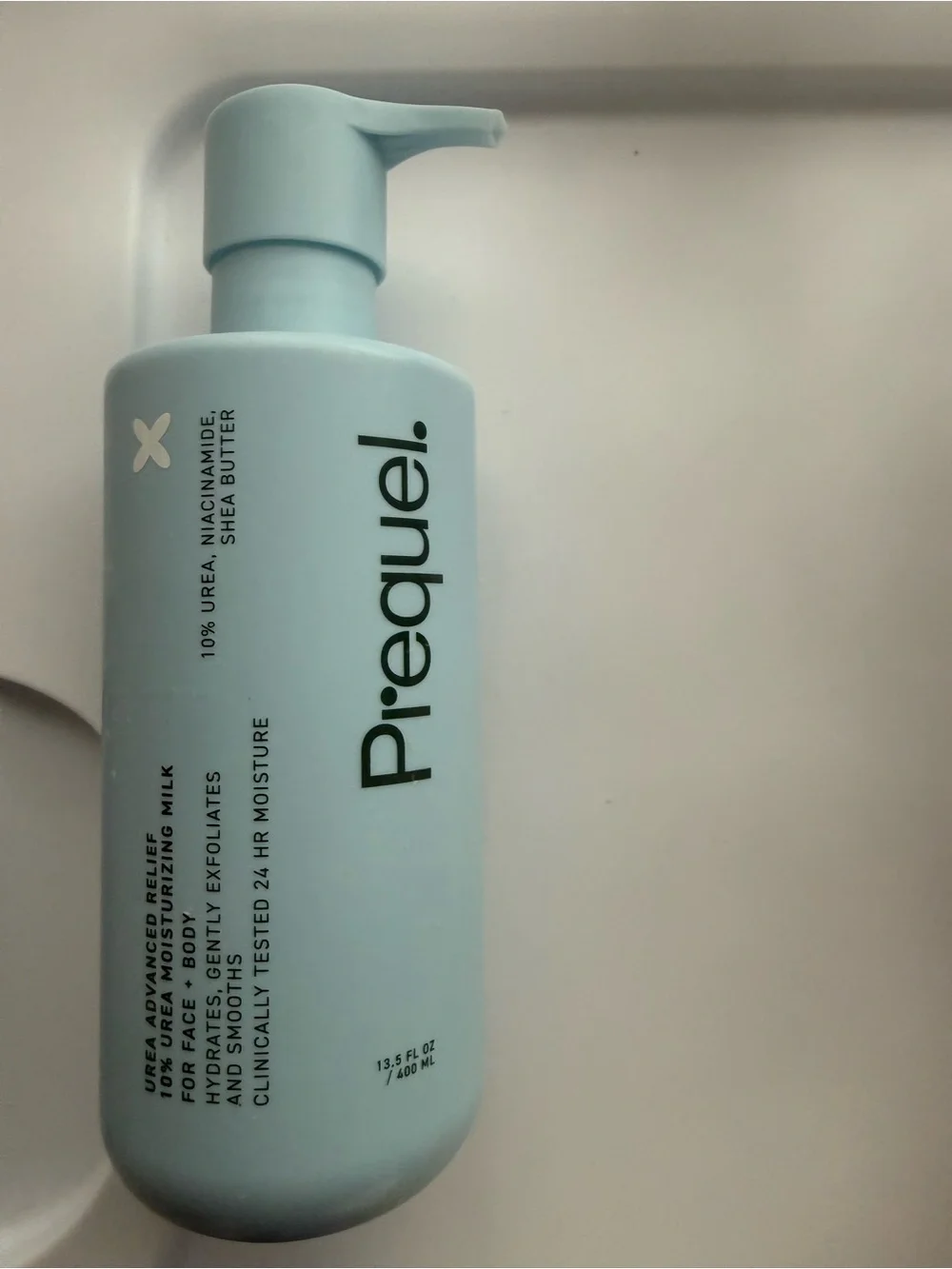 Prequel urea moisturizer